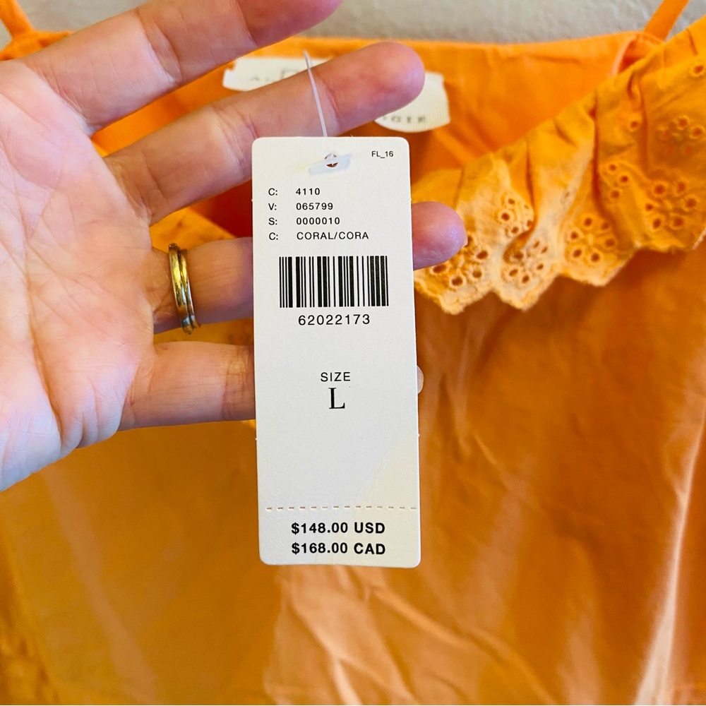 NWT Anthropologie X Josephine Mare Mare Cotton Tunic - Picture 9 of 9